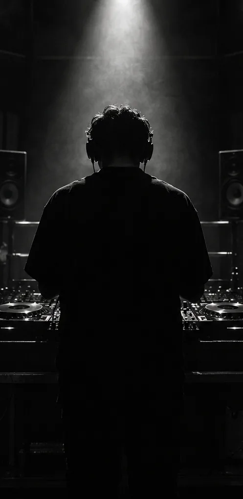 Tray at the decks, seen from behind
